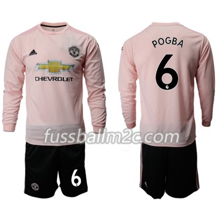 Fußballtrikots Manchester United POGBA 6 Kinder Auswärts Trikotsatz 2018-2019 Langarm Fußballtrikots Manchester United POGBA 6 Kinder Auswärts Trikotsatz 2018-2019 Langarm